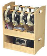 Stacking Audio Storage Units