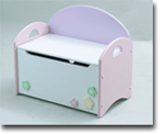 Daisies - Double Storage Bench