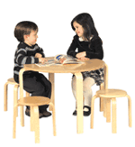 FREE SHIPPING - Nordic Table Set - Natural
