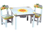 FREE SHIPPING - Safari Table and Chairs