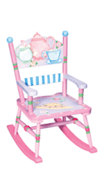 FREE SHIPPING - Tea Party Rocker