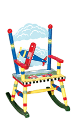 FREE SHIPPING - Plane And Car Rocker Jr.