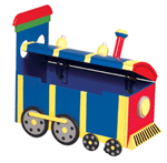 FREE SHIPPING - Train Toy Box