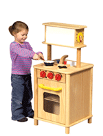 FREE SHIPPING - Kitchenette Center - Natural