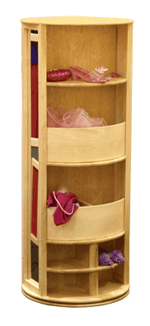 FREE SHIPPING - Dress-up Carousel (natural)