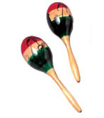 Wood Maracas