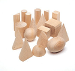 Geometric Wooden Forms: Complete Set