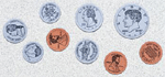 Magnetic U.S. Coins