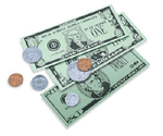 Toy U.S. Bills Jumbo Set