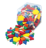 Deluxe Plastic Pattern Blocks