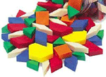 Standard Plastic Pattern Blocks
