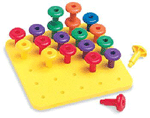 Easy Grip Pegs and Playpad Set - Jumbo
