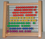 Plastic Ten-Row Counting Frame