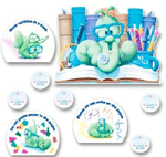 Bulletin Board Set: Mr. Wiggle