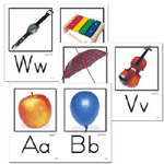 Learning Cards: Basic Concepts - Photo Alphabet Cards