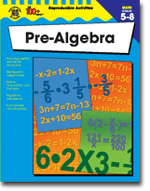 The 100+ Series: Pre-Algebra, Grades 5 - 8