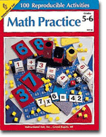 The 100+ Series: Math Practice, Grades 5 to 6