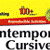 The 100+ Series: Contemporary Cursive