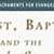 Christ, Baptism and the Lord's Supper