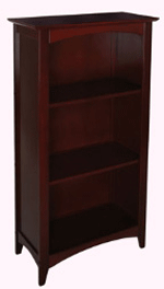 KidKraft Avalon Tall Bookshelf - Cherry - 3 Shelf