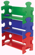 KidKraft Puzzle Bookshelf