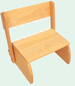 KidKraft Flip Stool - Natural