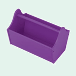 KidKraft Toy Caddy - Grape