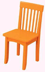 KidKraft Avalon Chair - Tangerine