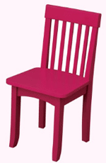 KidKraft Avalon Chair - Rasberry