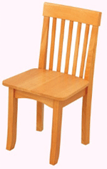 KidKraft Avalon Single Chair - Honey