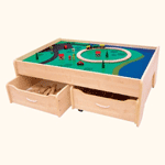 KidKraft Train Table - Natural