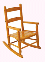 KidKraft 2-Slat Rocking Chair - Honey