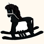 KidKraft Derby Rocking Horse - Black