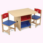 KidKraft Star Table and 2 Chair Set