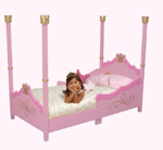 KidKraft Princess Toddler Cot