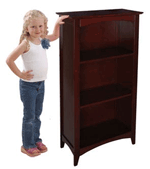 KidKraft Avalon 3 Shelf Bookcase - Black