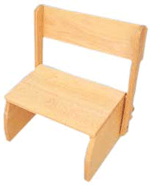 KidKraft Flip Stool - Large - Natural
