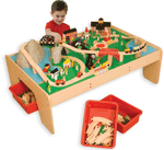 KidKraft Train Table - Natural