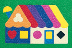 House Crepe Rubber Puzzle
