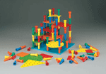 Tall-Stacker Peg Building Set