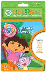 ClickStart Software: Dora the Explorer: Friends! Amigos!