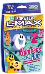 Leapster L-Max Game: Numbers on the Run
