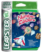 Spanish Language - Leapster Educational Game: Number Raiders