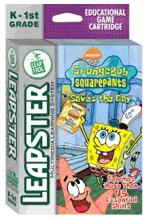 Spanish Language - Leapster Educational Game: SpongeBob SquarePants Saves the Day