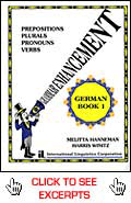 Grammar Enhancement Book 1 and 4 audio CDs - German