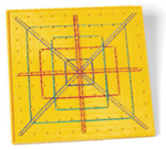 11 x 11 Geoboard - Set of 5