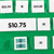 Money Tabletop Pocket Chart