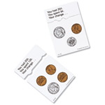 Making Change to 1 Dollar Puzzle Cards