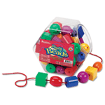 Plastic Lacing Beads