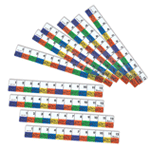 Transparent Inchworms Rulers